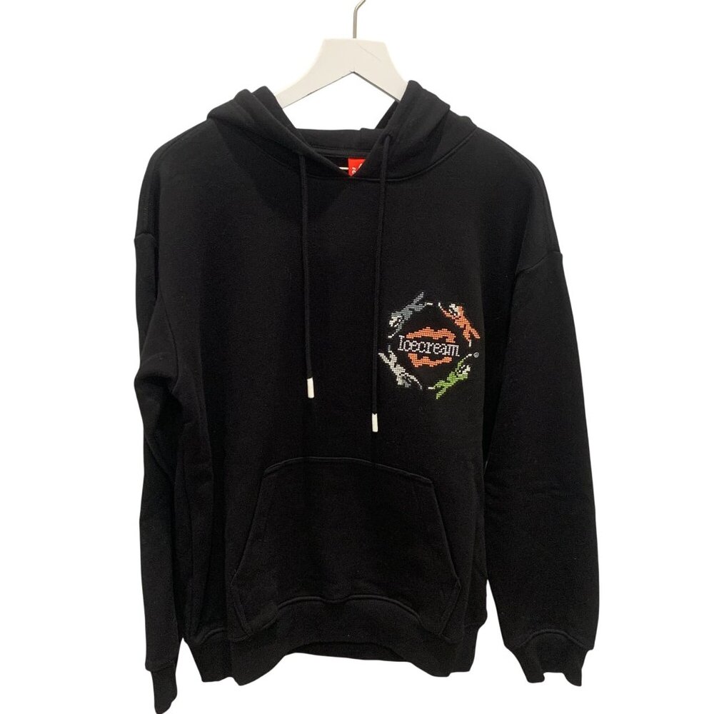 Ice Cream BBC Dippin Dots Embridered Hoodie Sweater Unisex Size Small